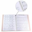 A4 Display Book Folder,Paper Storage Folder Plastic 20 Pockets(Pink)