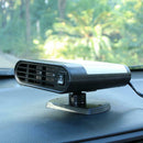 150W DC 12V Vehicle Heater Portable Car Heating Cooling Thermostat (Grey) A