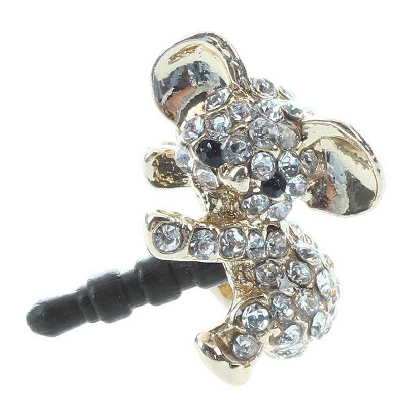 1 x Headphone Jack Accessory Koala Dustproof Plug Anti Dust Plug Dust Cover
