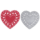 Heart Metal Cutting Dies Stencil Scrapbook Paper Card Craft Embossing DIY  OZ