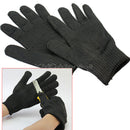 1 Pair Safety Stainless Steel Wire Anti-slash Cut Static Resistance Work Gloves