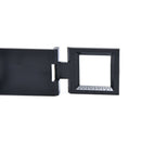 10X 27mm Folding Magnifier Stand Loupe with Scale for Textile Optical Glass To_
