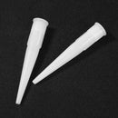 6pcs Caulking Nozzle Plastic Glass Glue Nozzle Structural Glue Mouthes