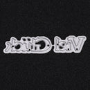 Paper-Cutting Template Scrapbook Cutting Die for DIY Photo Album (H2035) A