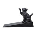 Heavy Duty Cast Iron Door Wedge, Cute Cat Animal Door Stopper Door Stops Door