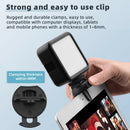 Portable Webcam Video Conference Lighting Kit for Interview Live Streaming