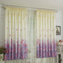 1M*2M  Floral Tulle Voile Door Window Curtain Drape For Tulle Curtains
