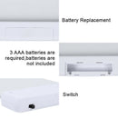 Portable LED Book Reading Light Flat Plate Panel Night Reading Light LampS Hn
