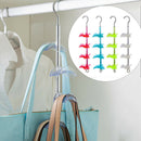 Handbag Bag Storage Hanging Purse Rack Organizer Holder Shelf Hanger Door Wall