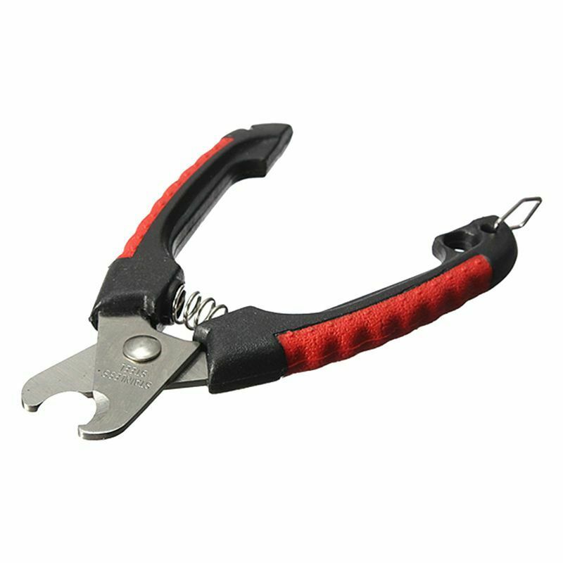 Pet Dog Cat Stainless Steel Nail Claw Toe Scissors Clipper +Toe File Trimme