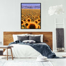 Mosaic Diamond Painting DIY Sunflower Full Round Drill Rhinestone Picture