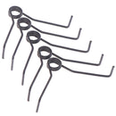 5Pcs Black V Shape Steel Compression Spring Gardening Scissors Accessorie To_