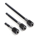 3Pcs/Set Magnetic Screwdriver Extension Bit Quick Release 1/4 Hex Shank Too