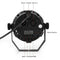 12 LED RGBW  LED Light  DMX Color Mixing 8CH Can Background Lamp EU