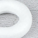 5pcs Polystyrene Styrofoam Foam ring White Craft Balls For DIY Christmas Part OZ
