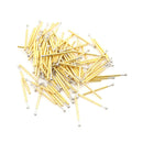 100pcs P75-LM2 Dia 1.02mm 100g Spring Test Probe Pogo Pin Receptacle Tool Set ^
