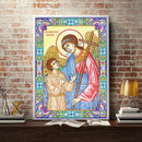 5D DIY Special Shaped Diamond Painting Religious Embroidery Kit Home Decor