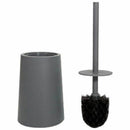 Bathroom Toilet brush with base Bathroom Cleaning Set, Gray + Black E2P2