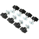 8 Sets Hardtop Quick Removal Thumb Screws for Jeep Wrangler YJ TJ JK 87-17 A