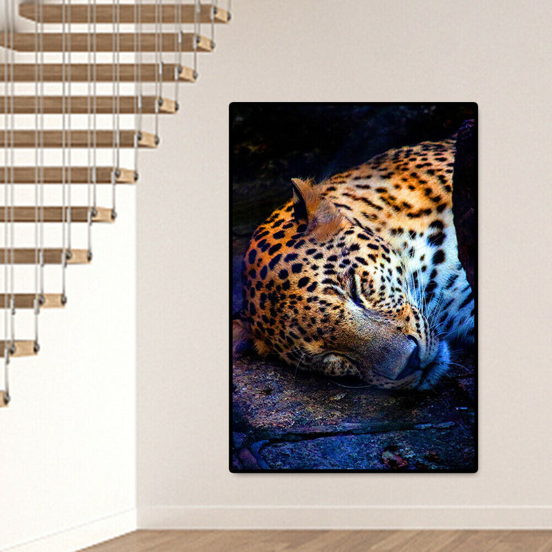 1000 Pieces Paper Jigsaw Puzzles Sleeping Cheetah Assembling Picture Craft