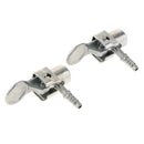 2 Pieces Car Tire Inflator Valve Stem Connector Air Chuck Lock On Clipn Air