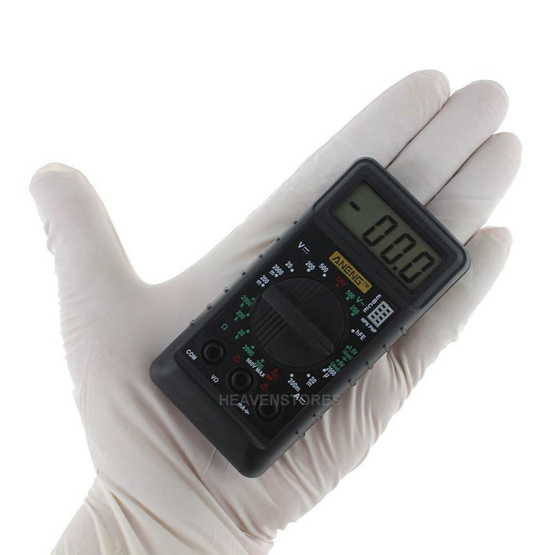 Mini DMM LCD AC DC Digital Voltmeter Ammeter OHM Multimeter Volt Tester w/Buzzer