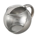 Stainless Steel Glass Faced Modern Teapot Herbal + Tea Leaf Infuser 750ml