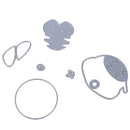 5pcs/Set Cutting Dies Penguin Dog DIY Scrapbook Stencils Emboss Crafts Gift