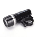 2x Bike Light Head + Rear Safety Alarm Set Bicycle Cycle White Beam 5 LED LamLJ