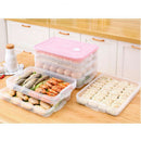 4 Layers Multi-functional Food Preservation Refrigerator Dumplings Meat Storage