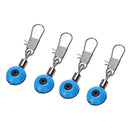Blue Fishing Line to Hook Swivels Shank Clip Connector N8Q3