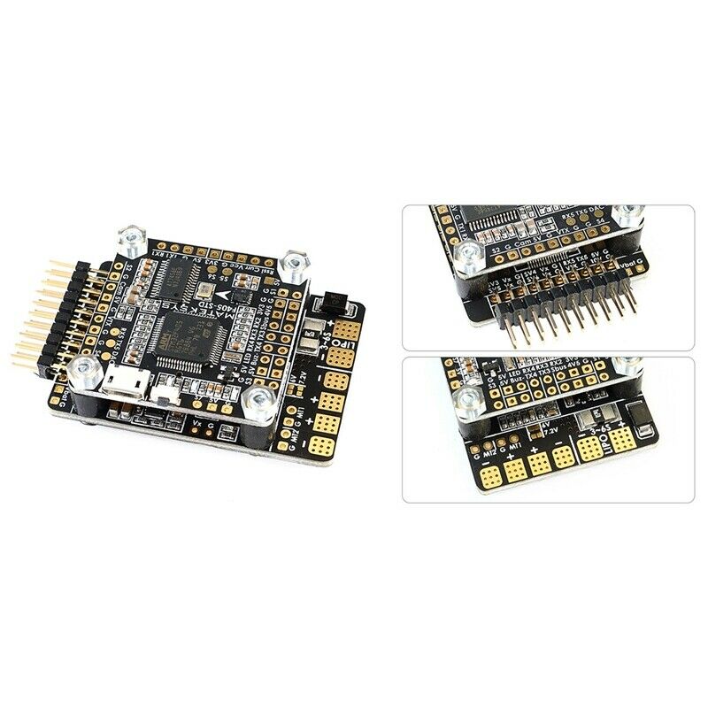 3-6S Built-In 4 BEC & 104A Current Sensor for RC FPV Racing Drone M5J5