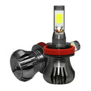 1x H8/H9/H11 80W 9600LM 6000k LED Headlight Fog Driving Light Canbus Lamp  IWG