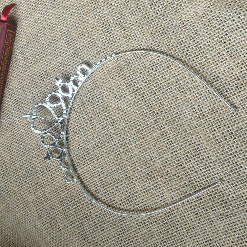 Kids Girls Child Wedding Prom Crystal Rhinestones Tiara Princess Crown Headbands