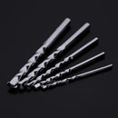 Pieces Masonry Drill Bits Set for Concrete with Tungsten Carbide Tip Power New