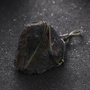 New Natural Wrap Rainbow Titanium Crystal Agate Druzy Quartz Geode Pendant Bead