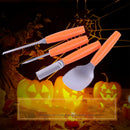 4 IN 1 Halloween Pumpkin Lantern Carving Cutter Set Melons Engraving Tools Kit #