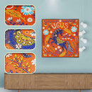 5D DIY Special Shaped Diamond Painting August Embroidery Cross Stitch Mosaic Kit