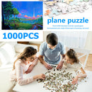 1000pcs DIY Natural Rural Jigsaw Paper Cartoon Puzzle Toys Decoration Gift