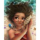 5D DIY Full Drill Diamond Painting Girl Cross Stitch Embroidery Mosaic Kit