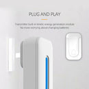 ML-A2 Self Powered Doorbell 35 Chime Waterproof Wireless Door Bell (EU)
