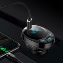 CarÃ‚Â Bluetooth 5.0 FM Transmitter Handsfree MP3 Player 18W PD Charger Adapter