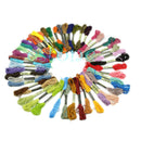 50 COTTON Stranded Thread Skeins, *Cross Stitch Cotton Thread Floss