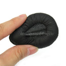 Hot Fashion Black PU Leather Headphone Ear Cushion Pads For Sennheiser 48mm