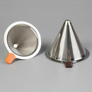 Reusable Stainless Steel Coffee Filter Baskets Permanent Use Free Filter Pa F7N1