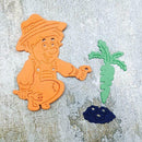 Pull Radish Embossing Metal Cutting Dies Stencils for Scrapbook Album Paper