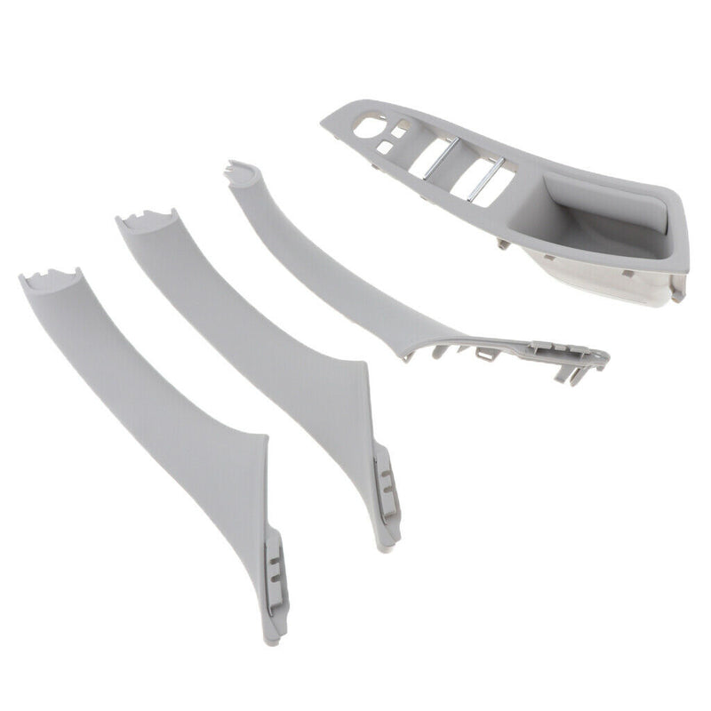 4 Pcs Inner Door Clasp Handle Door Handles Cover Interior Door Trim for BMW 5