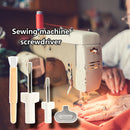 4pcs/set Needle Plate Screwdriver Cleaning Brush Sewing Machine Repair Tool