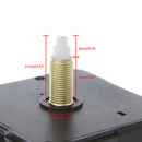 Handy DIY Quartz Wall Clock Movement Mechanism Repair Parts Kit Black + Hands