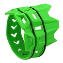 Motorcycle Motorbike Exhaust Muffler Protective Rubber Ring Heat-resistant Green